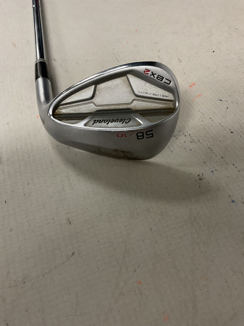 Vist Large View of Product Image Which is Used Cleveland CBX 2 Golf Wedge Mens RH 58 Degree
