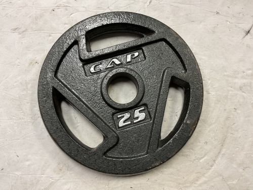 Vist Large View of Product Image Which is Used Cap Olympic Plate Grey 25 lb
