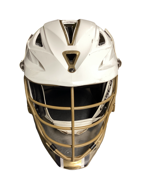 Vist Large View of Product Image Which is Used Cascade R Lacrosse Helmet White One Size