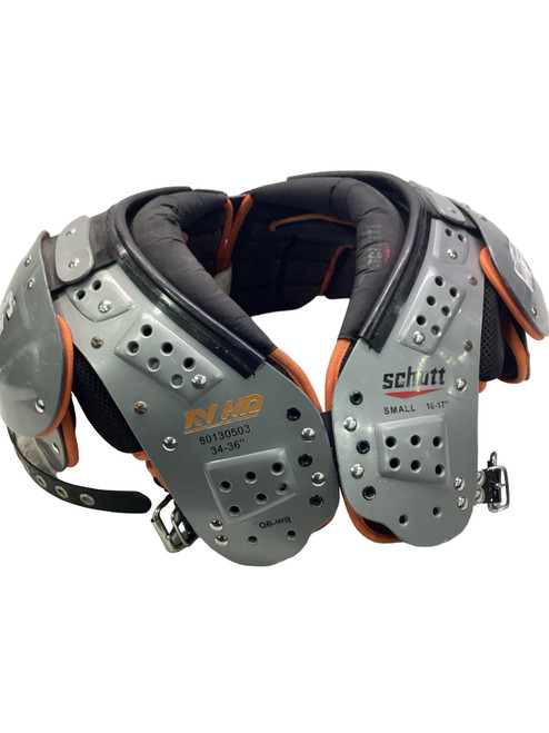 Vist Large View of Product Image Which is Used Schutt XV HD SHOULDER PADS FB Shoulder Pads Grey SM