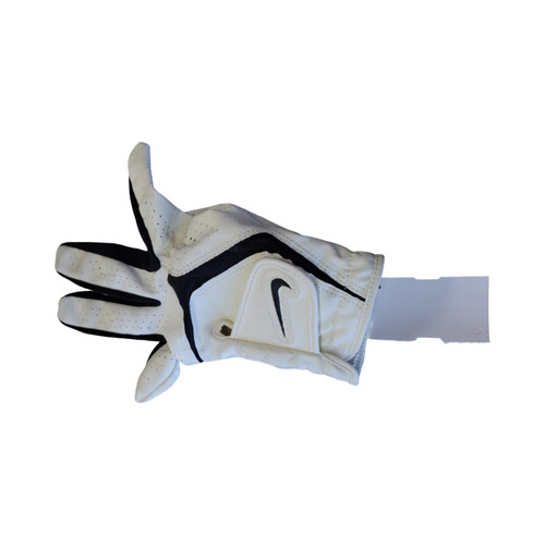 Vist Large View of Product Image Which is Used Nike MENS GOLF GLOVE Mens Golf Glove White LG