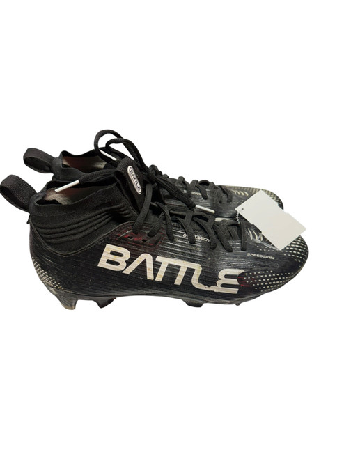 Vist Large View of Product Image Which is Used Battle Sports Adult FB Cleats Black Senior 7.5
