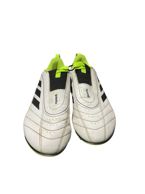 Vist Large View of Product Image Which is Used Adidas Soccer Cleats White Senior 6