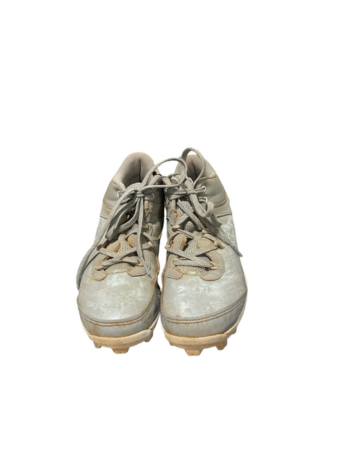 Vist Large View of Product Image Which is Used Under Armour BH BB CLEAT MOLDED BB/SB Cleats Grey Junior 04
