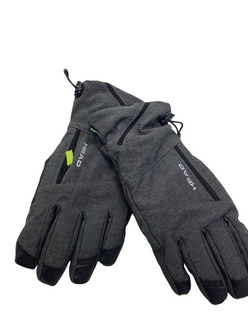 Vist Large View of Product Image Which is Used Head Outerwear Mens Gloves Grey LG