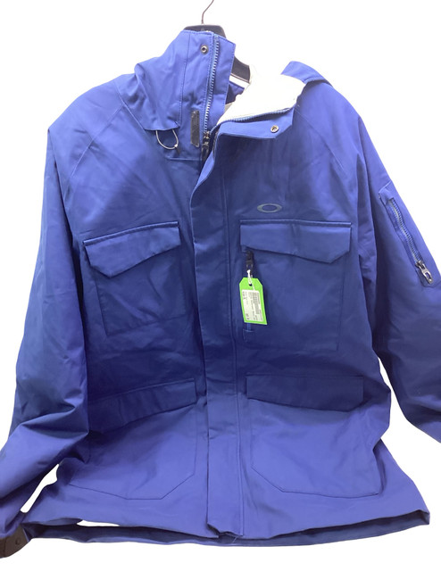 Vist Large View of Product Image Which is Used Oakley Outerwear Heavy Jacket M Navy Blue XL