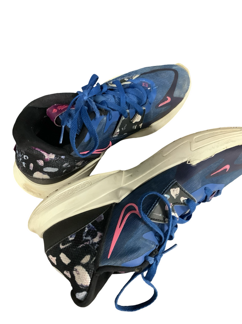 Vist Large View of Product Image Which is Used Nike Basketball Shoes M Royal Blue Senior 9.5