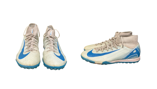 Vist Large View of Product Image Which is Used Nike MERCURIAL AIR ZOOM Soccer Indoor Shoes Royal Blue Senior 8