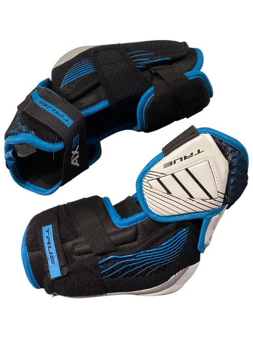 Vist Large View of Product Image Which is Used True AX9 Senior Elbow Pads LG