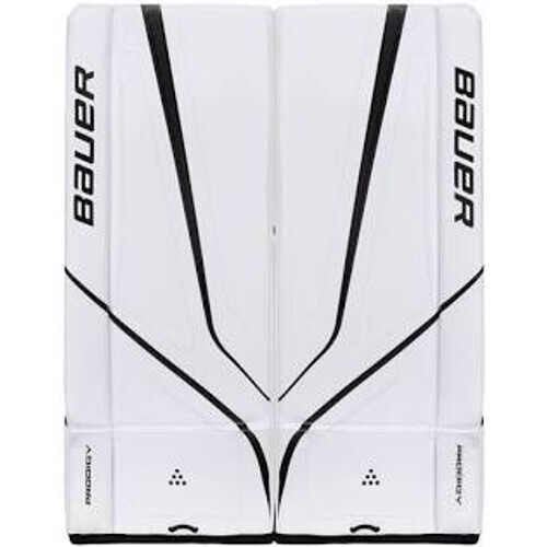Vist Large View of Product Image Which is New BAUER PRODIGY YTH SMALL GOAL PADS