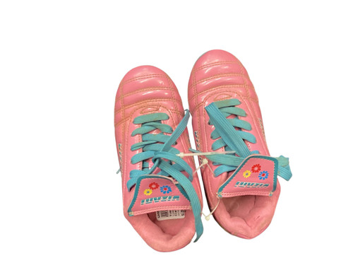 Vist Large View of Product Image Which is Used Vizari Soccer Cleats Pink Youth 11.0