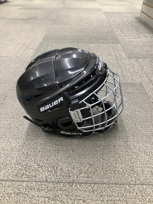 Vist Large View of Product Image Which is Used Bauer PRODIGY Helmet Cage Combo Black One Size