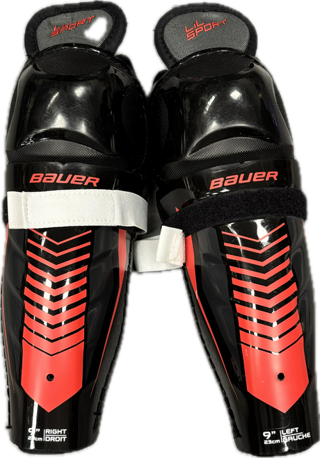 Vist Large View of Product Image Which is Used Bauer LIL SPORT Youth Elbow Pads MD