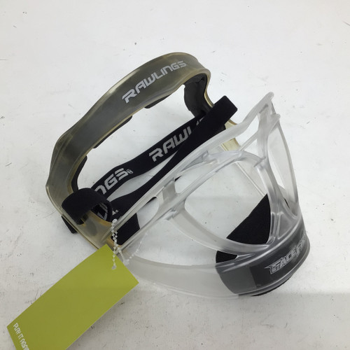 Vist Large View of Product Image Which is Used Rawlings FACE FIRST ADULT FIELDERS MASK BB/SB Fielders Mask Clear One Size