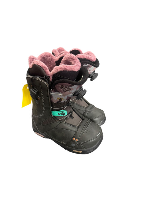 Vist Large View of Product Image Which is Used K2 SAPERA W Womens Snowboard Boots Black Senior 6