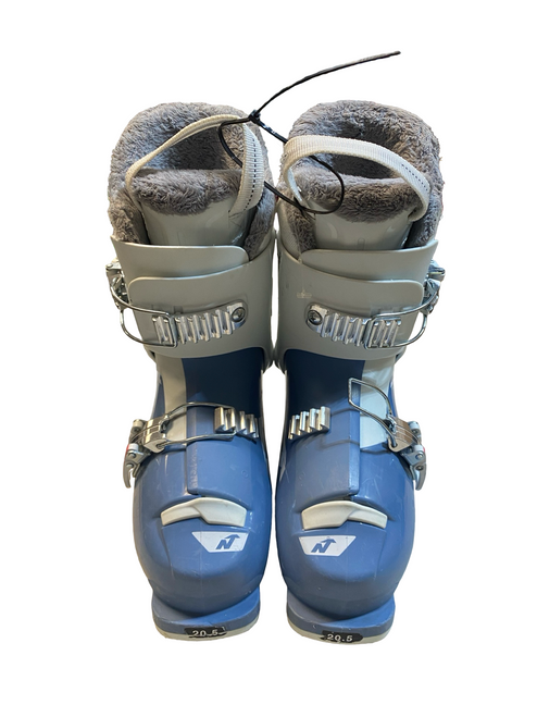 Vist Large View of Product Image Which is Used Nordica SPEED MACHINE 2 Boys DH Ski Boot Royal Blue 200 MP - Y13.5