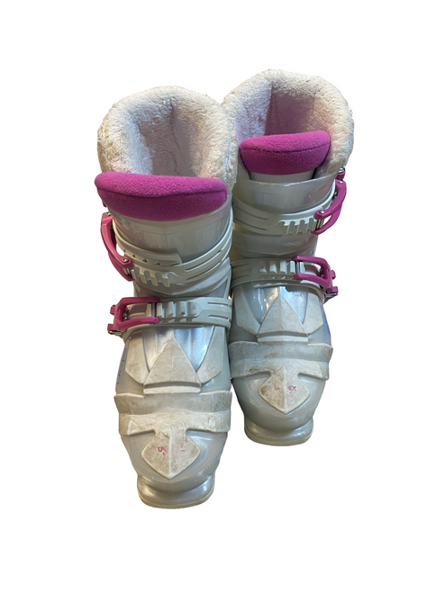 Vist Large View of Product Image Which is Used Elan BLOOM Womens DH Ski Boot White 220 MP - J04 - W05