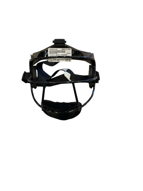 Vist Large View of Product Image Which is Used Champro BLACK FACEMASK BB/SB Fielders Mask Black Fits all