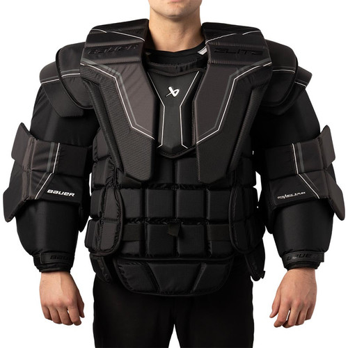 Vist Large View of Product Image Which is Bauer Elite Senior Chest and Arm Protector #1066863