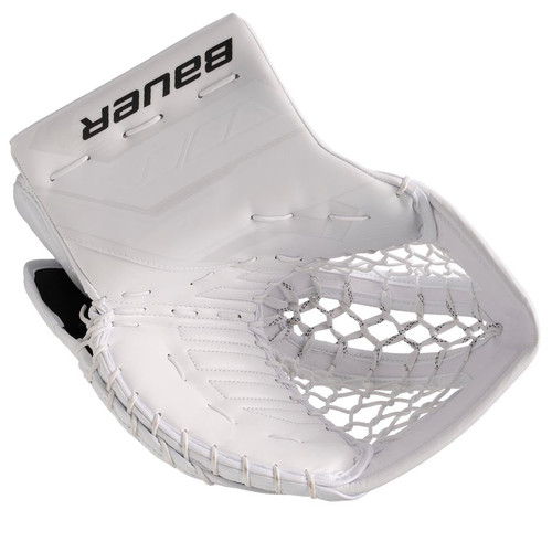 Vist Large View of Product Image Which is Bauer Supreme Fuse Senior Catch Glove White #1067117