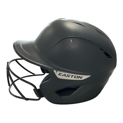 Vist Large View of Product Image Which is Used Easton GHOST MATTE W/ MASK Batting Helmet w/Mask Grey S/M