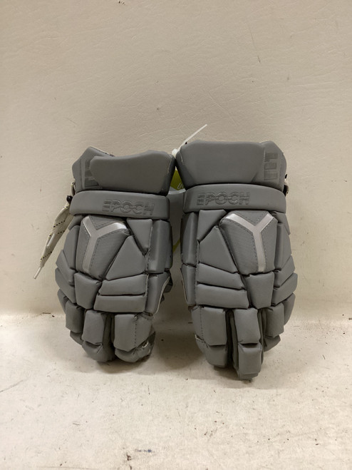 Vist Large View of Product Image Which is Used Epoch INTEGRA PRO GOALIE Lacrosse Gloves Mens Grey MD