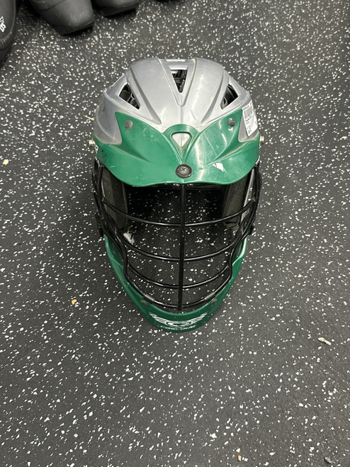 Vist Large View of Product Image Which is Used Cascade CPX-R Lacrosse Helmet Grey One Size