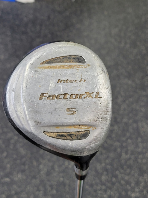 Vist Large View of Product Image Which is Used Intech FACTOR XL Mens Fairway Wood RH 5 Wood