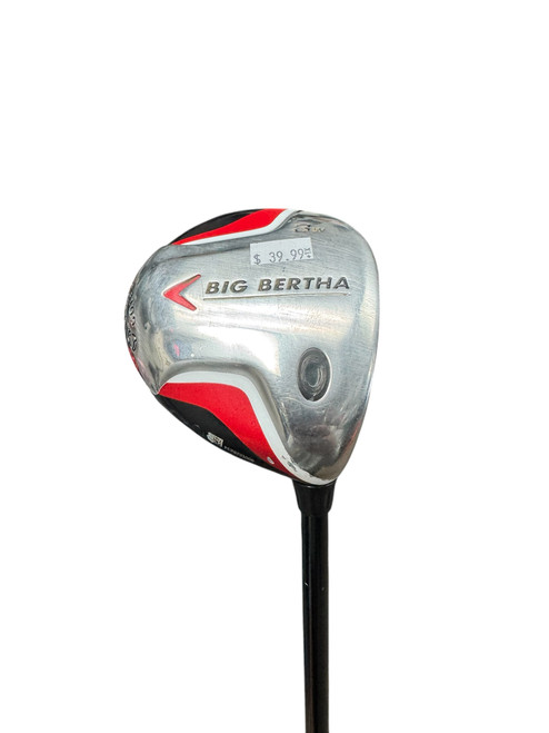 Vist Large View of Product Image Which is Used Callaway BIG BERTHA Mens Fairway Wood RH 3 Wood