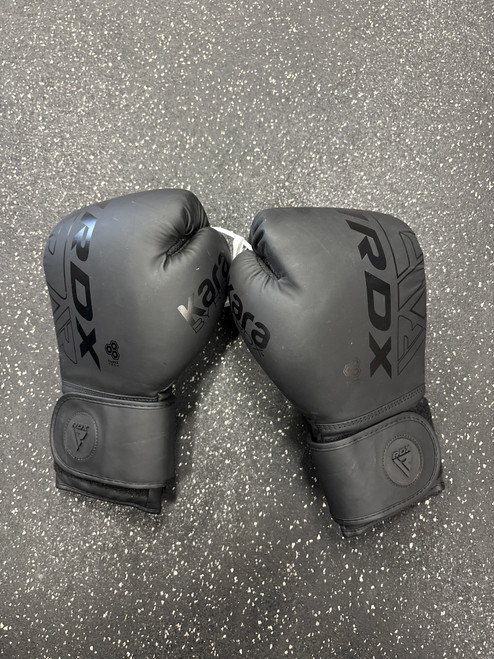 Vist Large View of Product Image Which is Used Boxing Gloves Black Senior