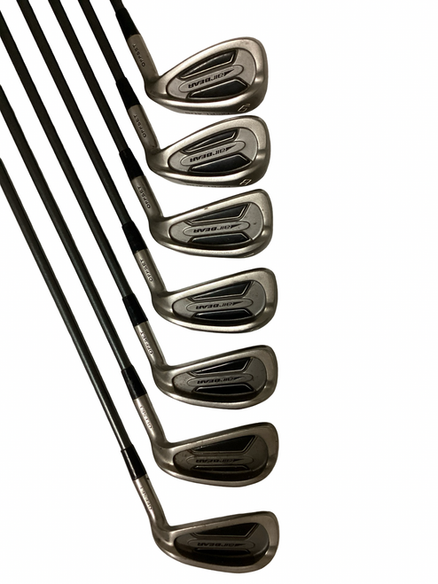 Vist Large View of Product Image Which is Used Nicklaus AIRBEAR Mens Iron Set RH 3I-9I