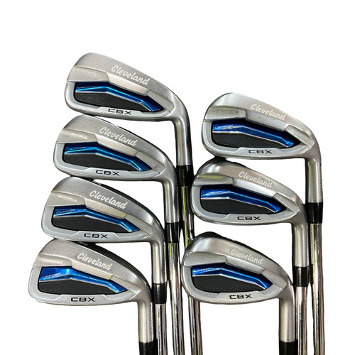 Vist Large View of Product Image Which is Used Cleveland LAUNCHER CBX Mens Iron Set RH 4I-PW