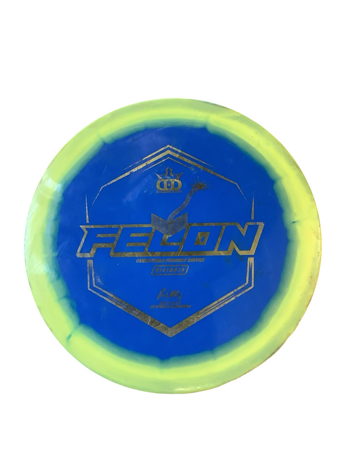 Vist Large View of Product Image Which is Used Dynamic Discs FELON SOCKI BOMB Disc Golf Driver Royal Blue 174g
