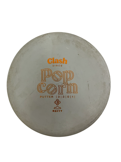 Vist Large View of Product Image Which is Used Clash Discs Softy Pop Corn 169g Disc Golf Putter