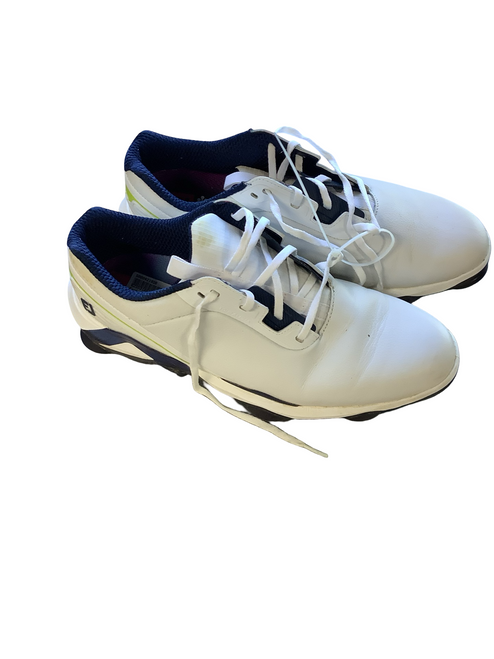 Vist Large View of Product Image Which is Used Foot Joy Mens Golf Shoes White Senior 11