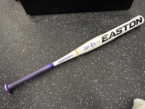 Vist Large View of Product Image Which is Used Easton WONDER FLEX BB/SB Fastpitch Bat 32"
