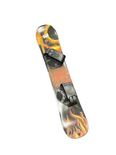 Vist Large View of Product Image Which is Used FREERIDE ESP 110CM Boys Board/Binding Black 110 cm