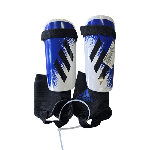Vist Large View of Product Image Which is Used Adidas Soccer Shin Guards Junior Black Junior