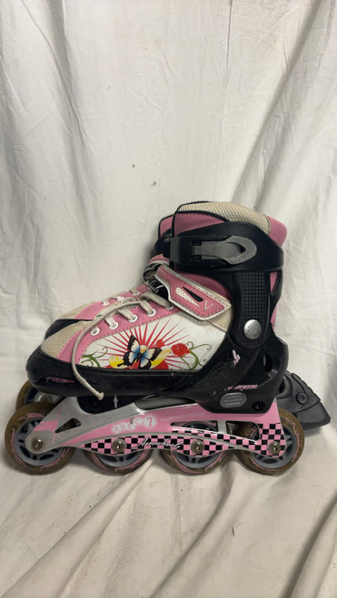 Vist Large View of Product Image Which is Used AEROWHEELS Child Rec Fitness Skates Pink Adjustable