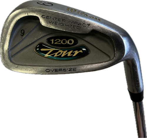 Vist Large View of Product Image Which is Used Wilson 1200 TOUR Mens Individual Iron RH 9 Iron