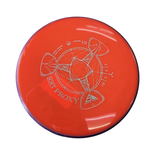 Vist Large View of Product Image Which is Used Axiom PROXY SOFT Disc Golf Putter Pink