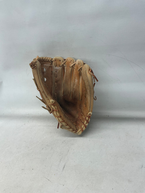 Vist Large View of Product Image Which is Used MacGregor MG40 BB/SB Glove RH Throw Tan 12"