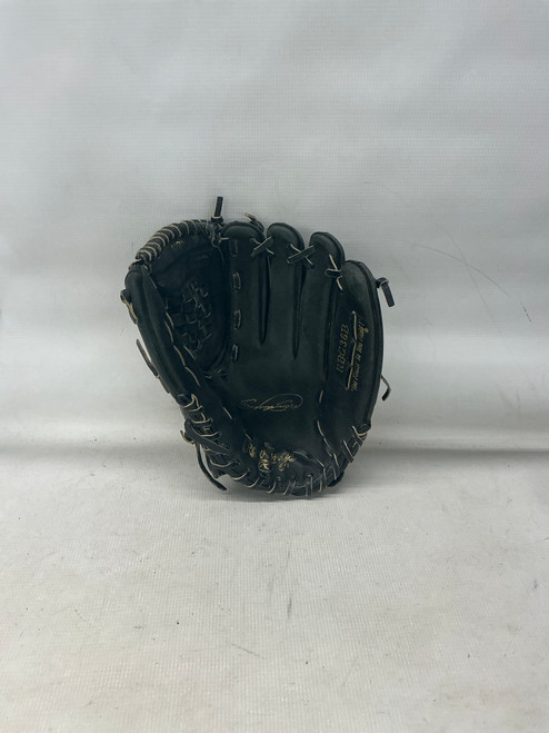 Vist Large View of Product Image Which is Used Rawlings RBG36B BB/SB Glove RH Throw Black 12 1/2"