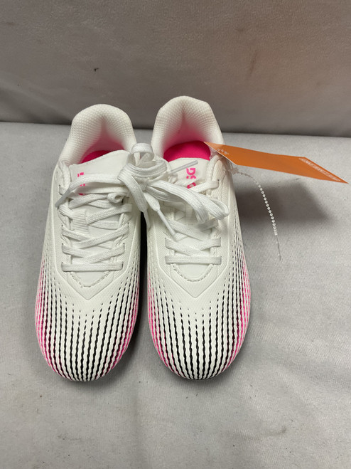 Vist Large View of Product Image Which is Used Dsg Soccer Cleats White Youth 13.0