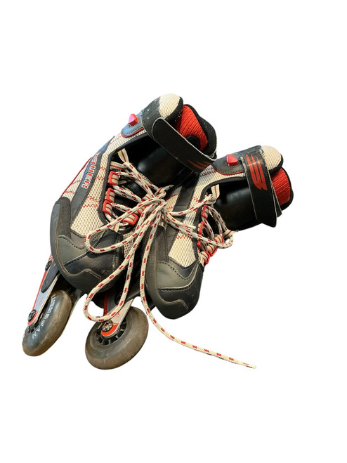 Vist Large View of Product Image Which is Used Bauer XTRA 6.0 Senior Rec Fitness Skates Black Senior 6