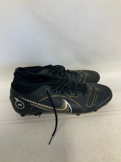 Vist Large View of Product Image Which is Used Nike MERCURIAL Soccer Cleats Black Senior 10
