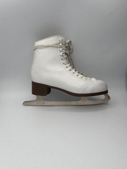 Vist Large View of Product Image Which is Used Jackson GLACIER 120 WomensFigure Skate White Senior 10