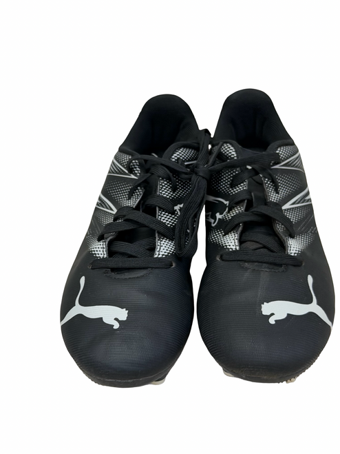 Vist Large View of Product Image Which is Used Puma 107480-01 Soccer Cleats Black Junior 02