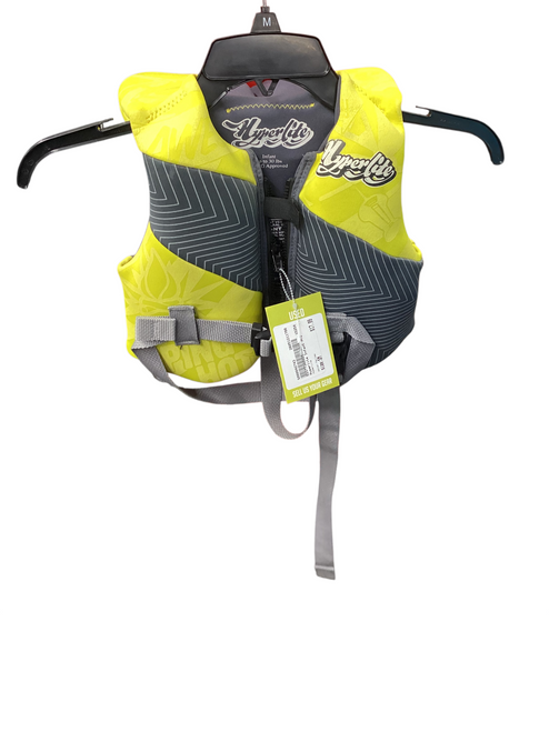 Vist Large View of Product Image Which is Used Hyperlite Infant Personal Floatation Device Yellow 