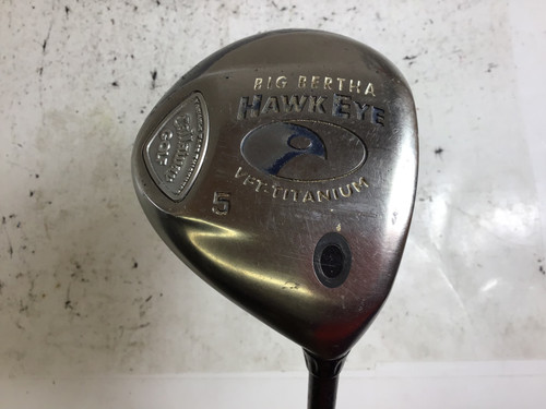 Vist Large View of Product Image Which is Used Callaway HAWK EYE VFT Mens Fairway Wood RH 5 Wood